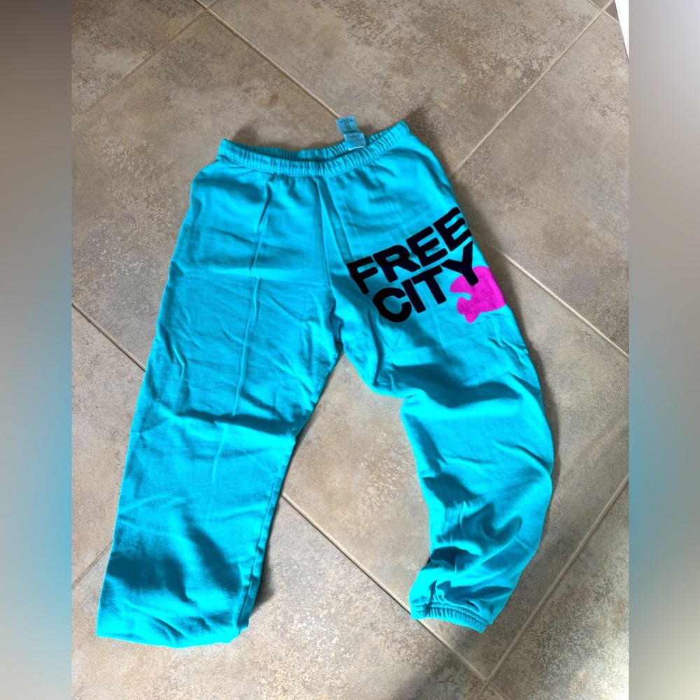 Freecity Cotton Logo Sweatpants